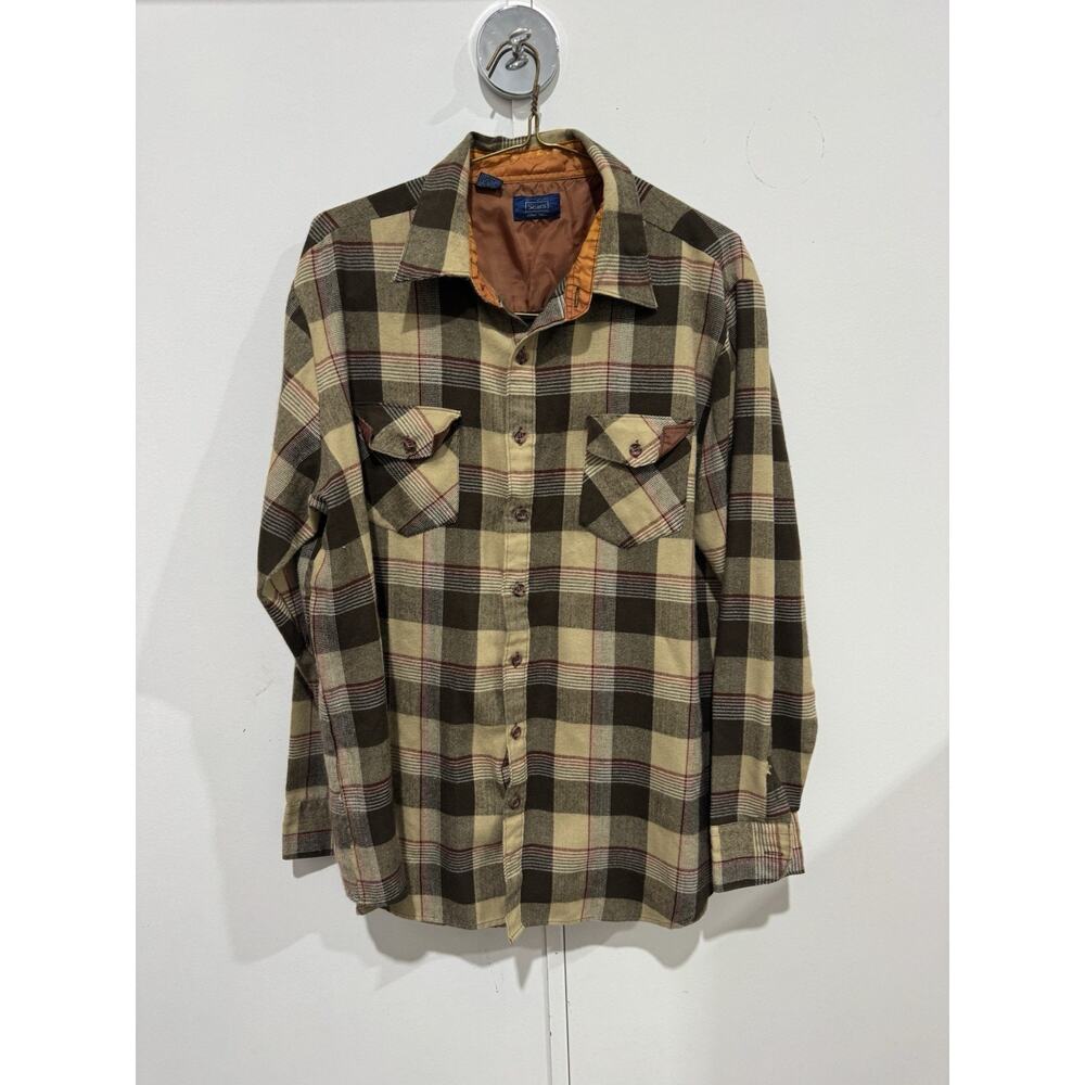 Vintage Sears Acrylic Flannel Shirt Men’s XL